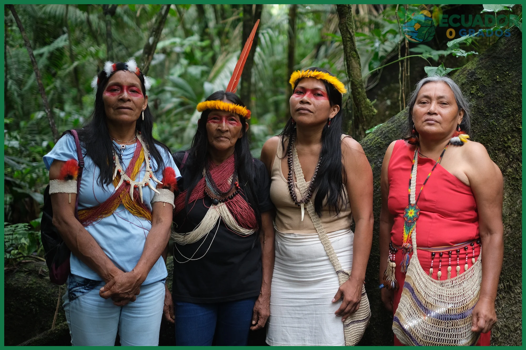 Áreas protegidas dentro del territorio waorani