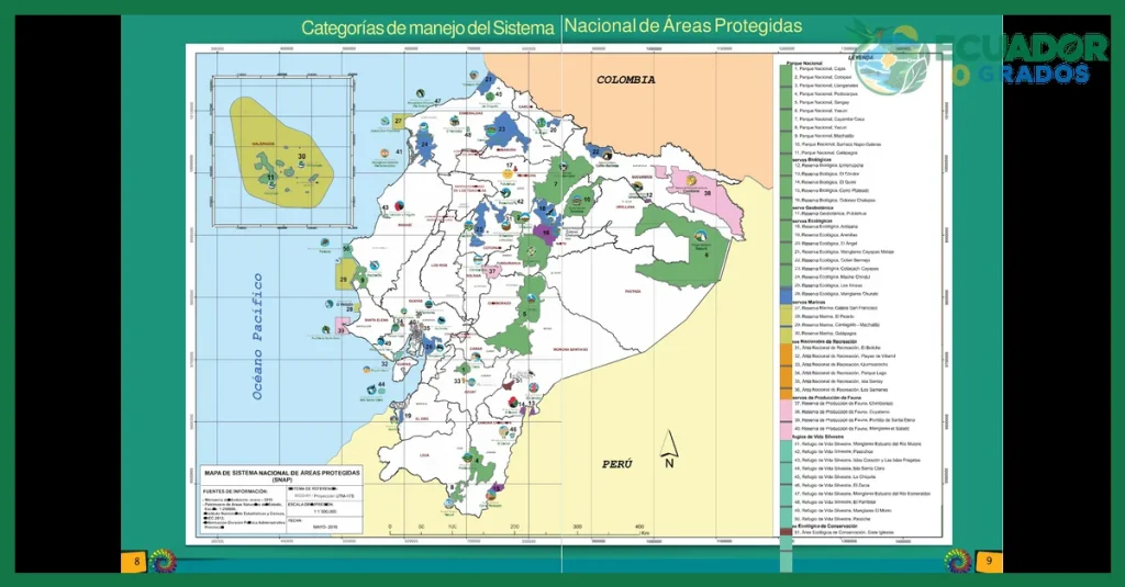 ¿Áreas Protegidas Ecuador SNAP?