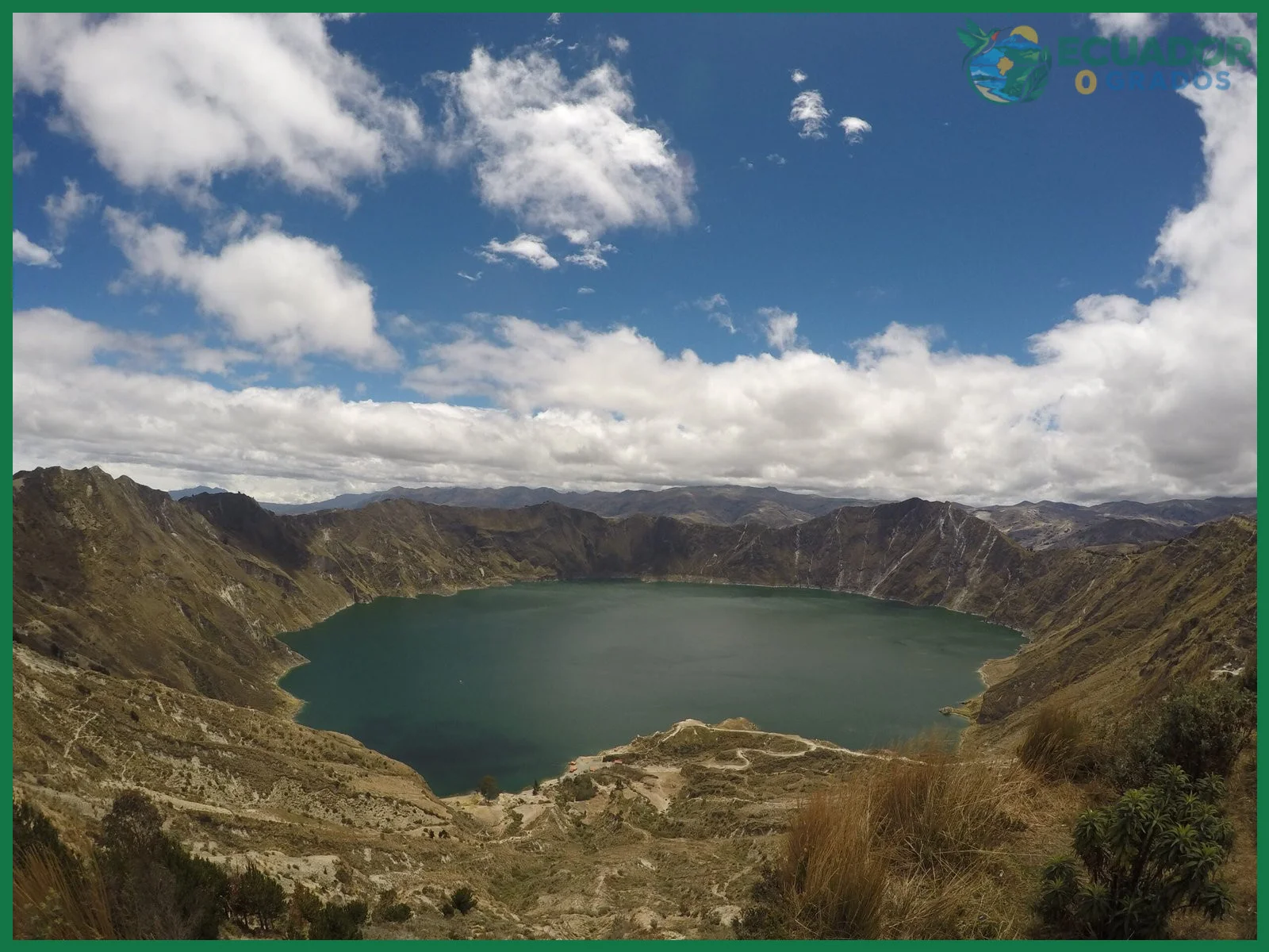 Cómo llegar al cráter del volcán Quilotoa
