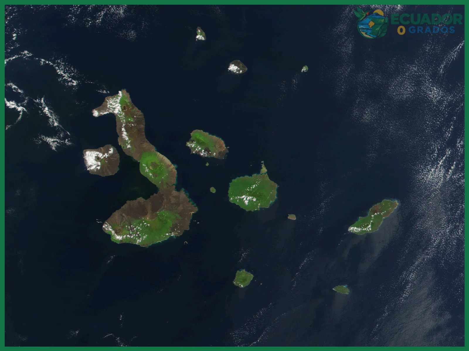 Cómo se formaron las Islas Galápagos