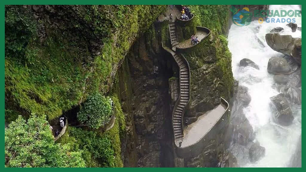 ¿Ecuador Cascadas y pozos para nadar?