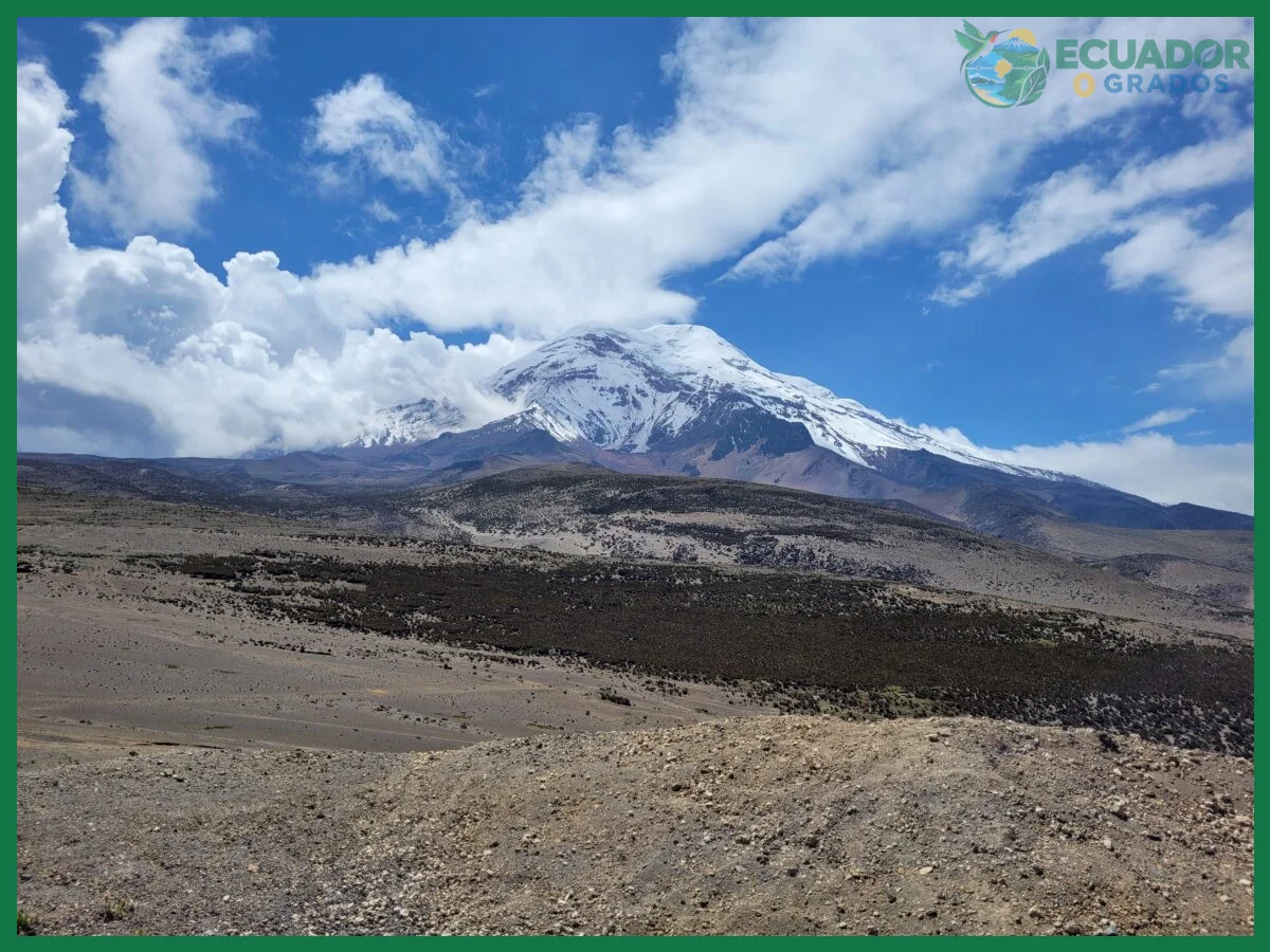 Entrada a la Reserva de Producción Faunística Chimborazo