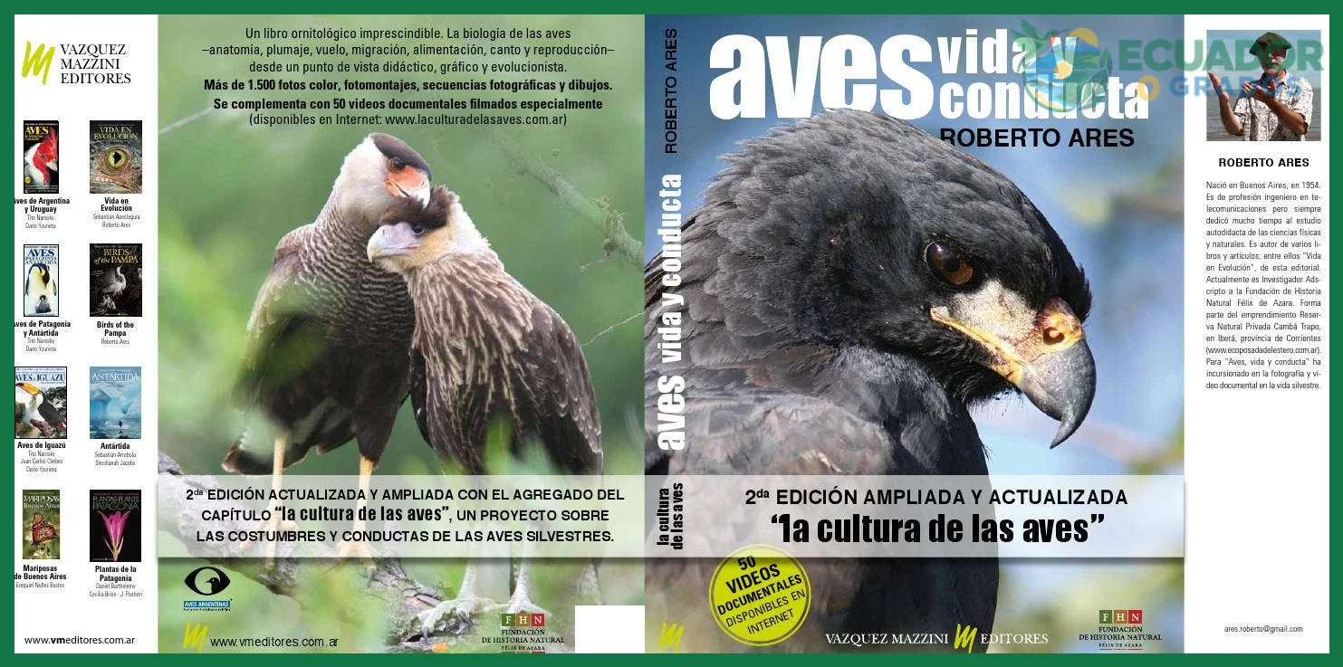 Equipo y registro responsable de aves endémicas del Ecuador