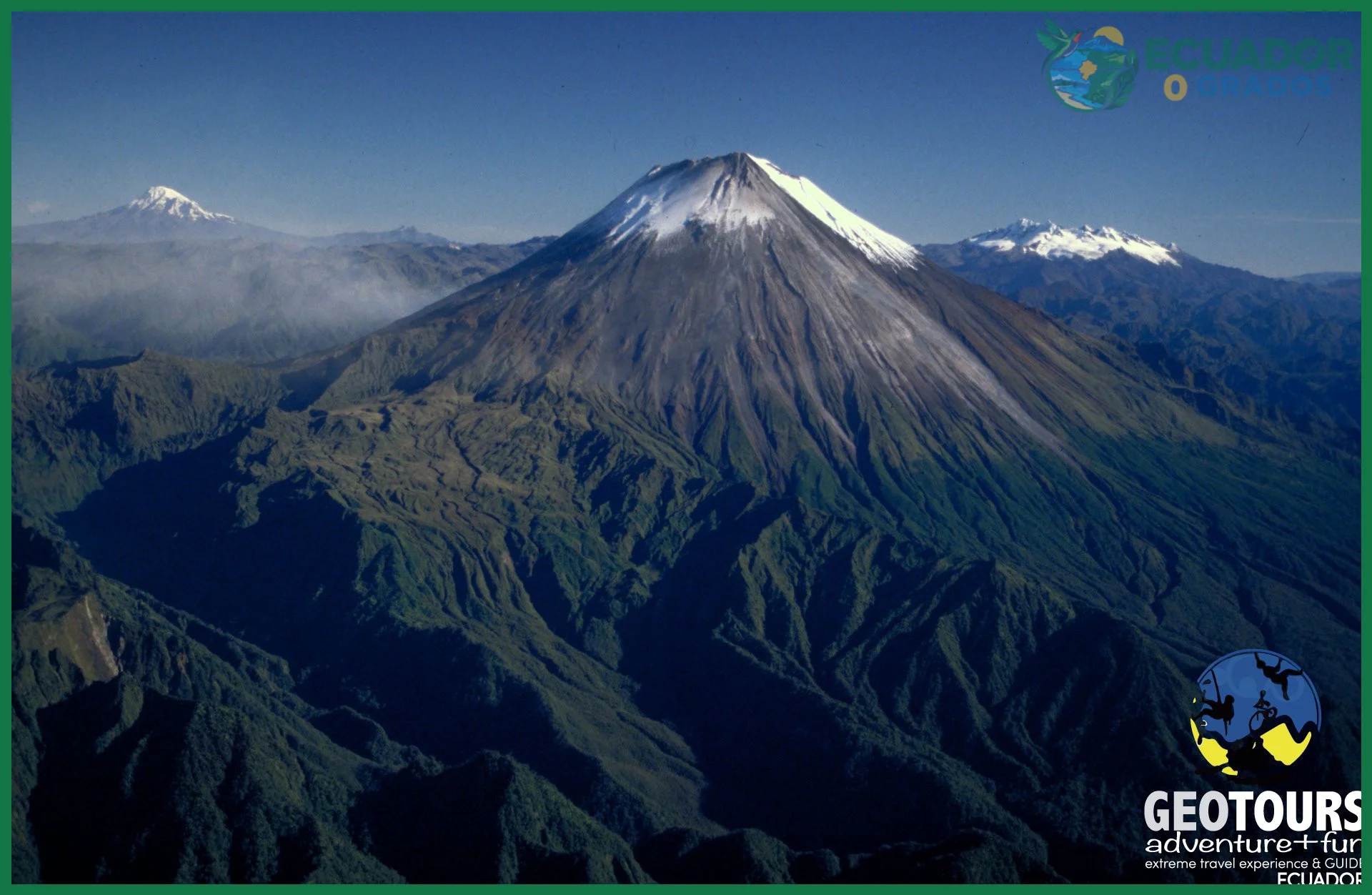 La Zona Volcánica Norte de los Andes y la cordillera occidental y oriental