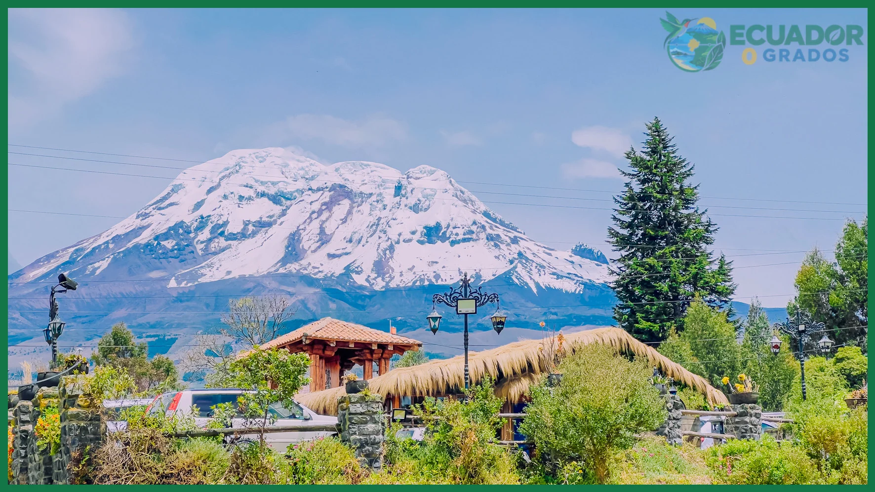 Presencia en el escudo de Ecuador y significado del nombre Chimborazo