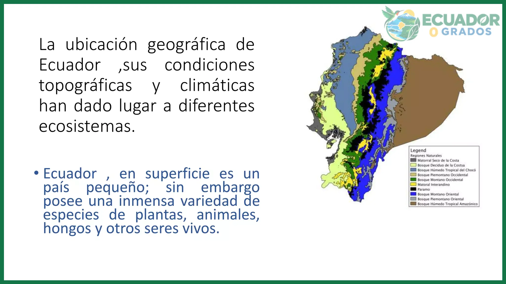 Qué biomas y pisos altitudinales de Ecuador favorecen las aves endémicas