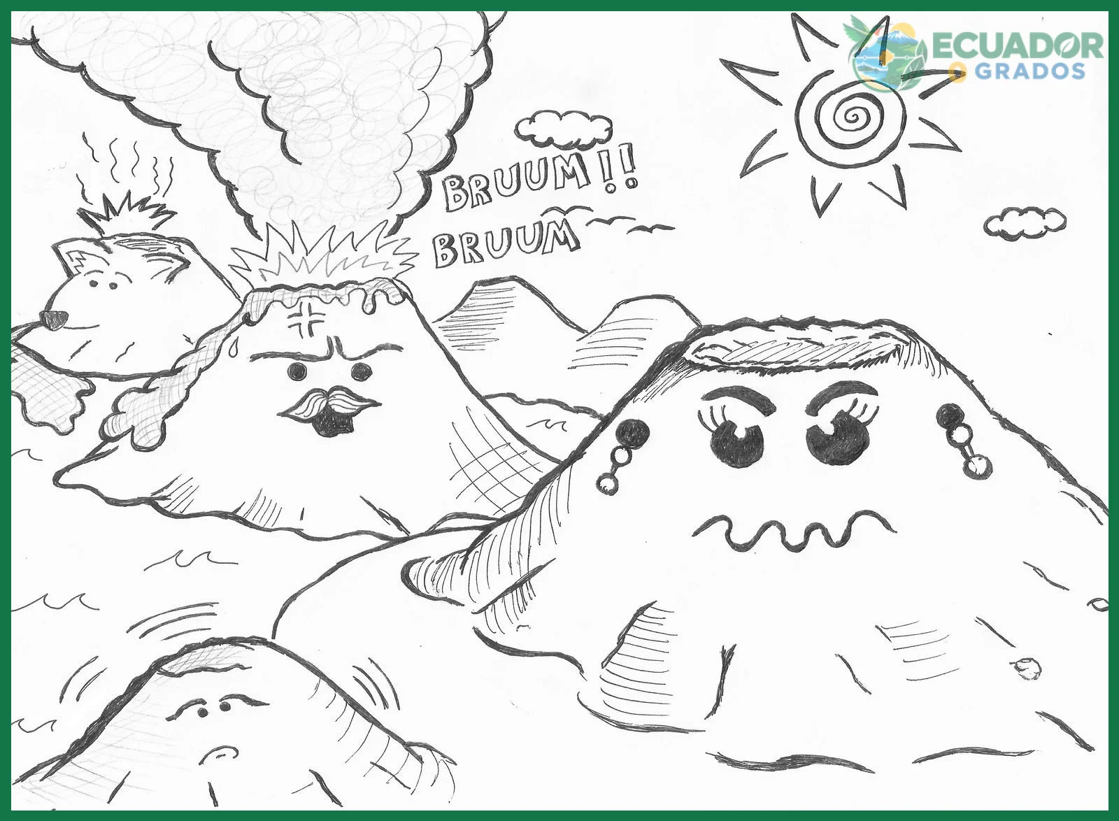 Qué leyendas existen sobre los volcanes de Ecuador