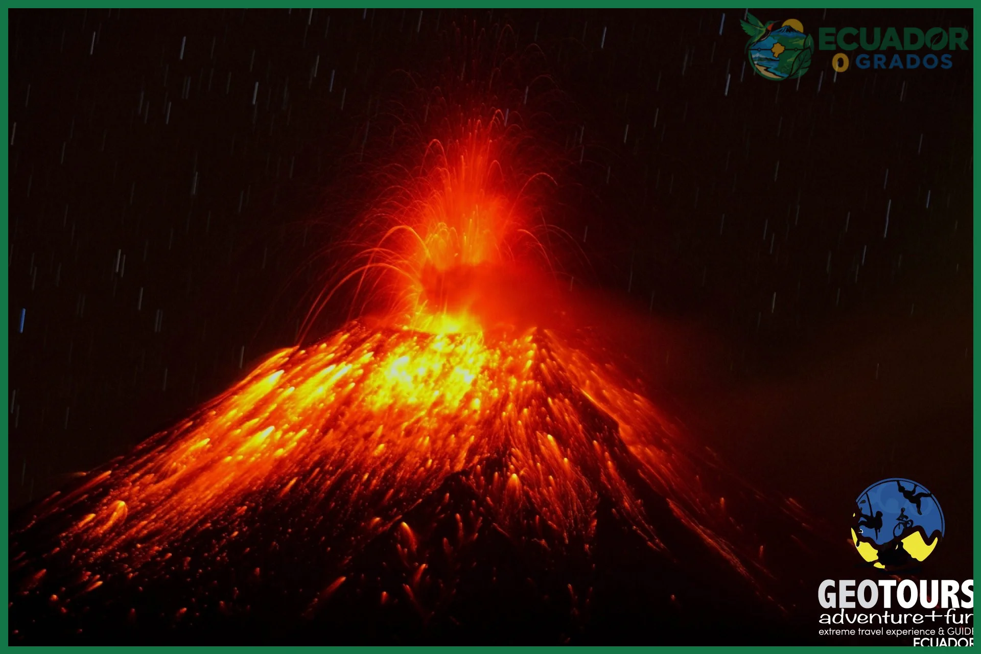 Qué volcanes activos hay en Ecuador