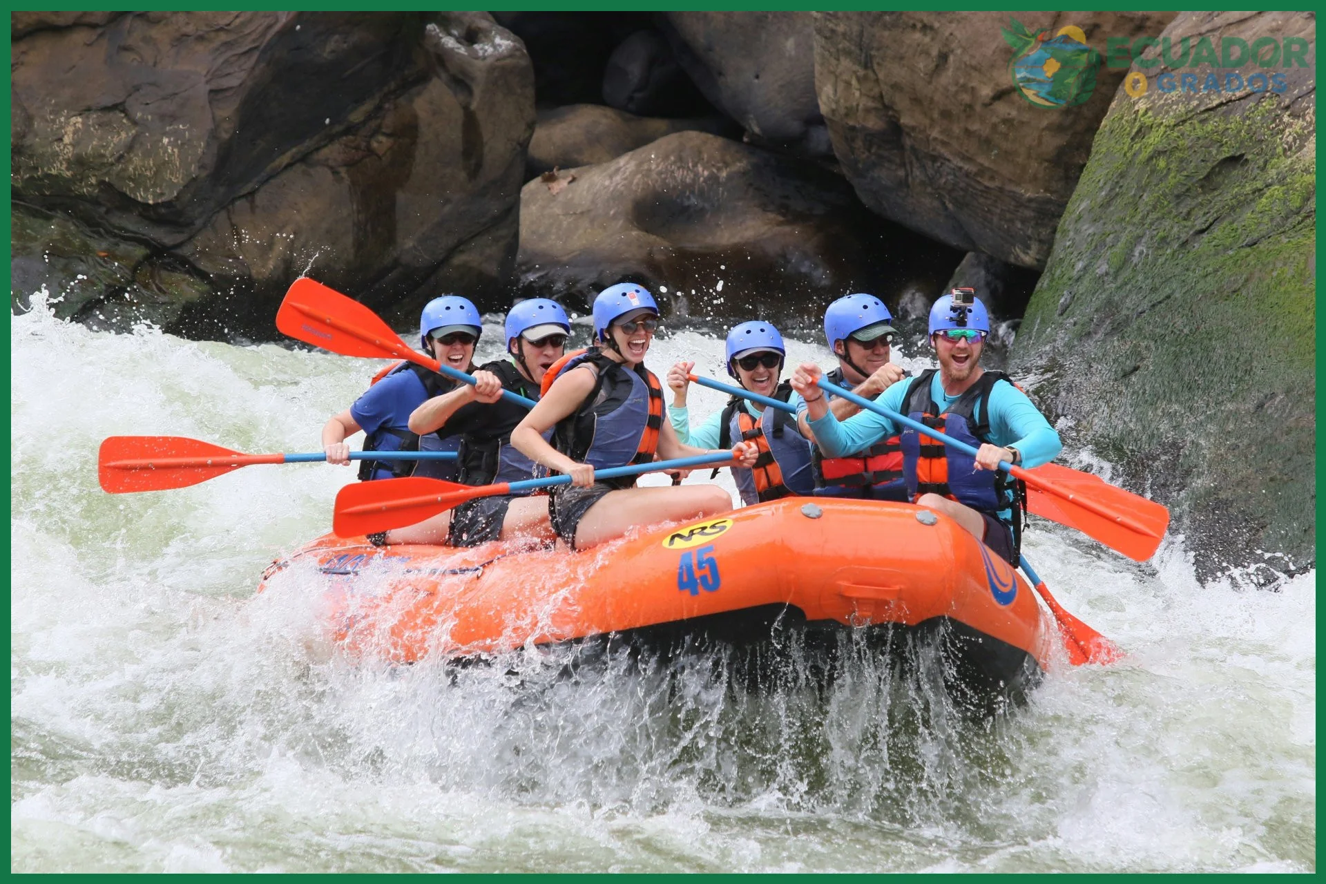 Rafting en los rápidos del río Pastaza para principiantes y expertos