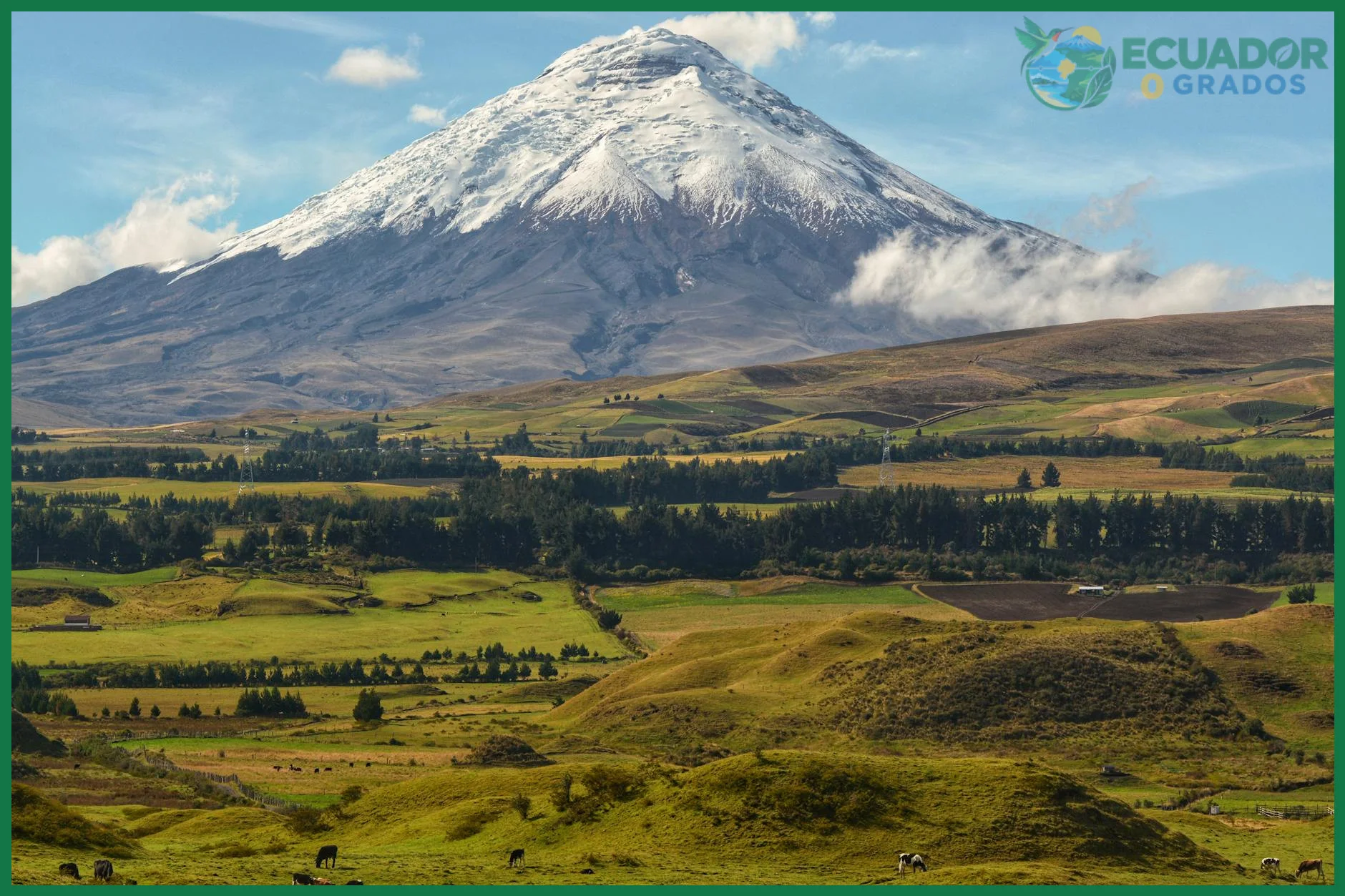 Ruta al volcán Tungurahua desde el refugio Juive