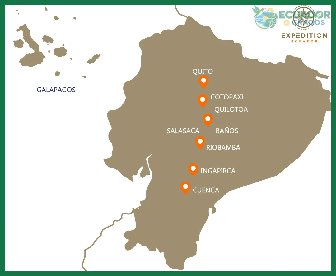 Rutas de senderismo en los Andes ecuatorianos