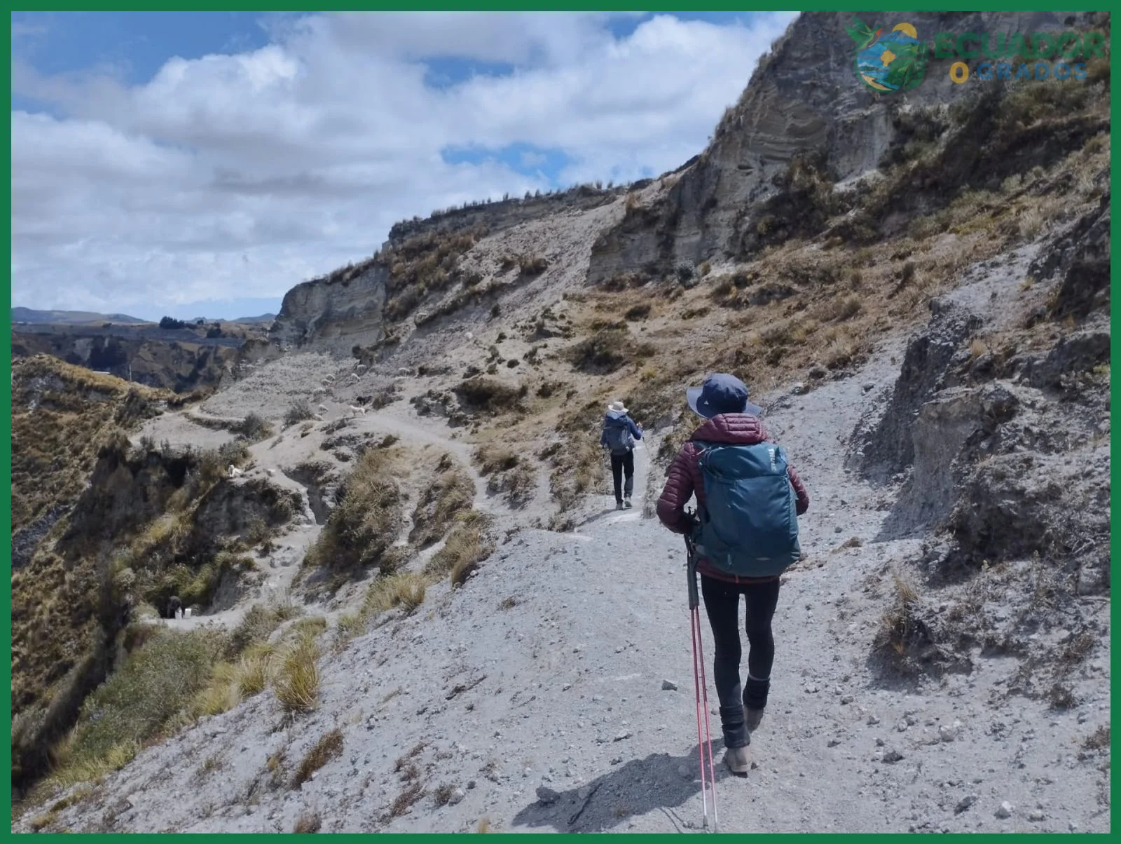 Senderos incaicos y antiguos caminos en los Andes ecuatorianos
