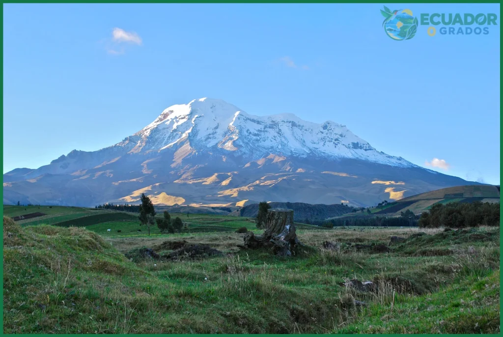 ¿Volcán Chimborazo?