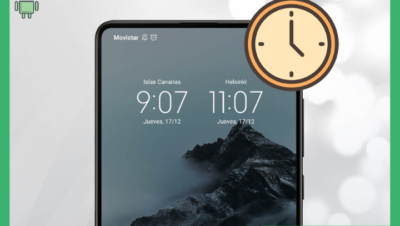 Como poner dos horarios en el celular