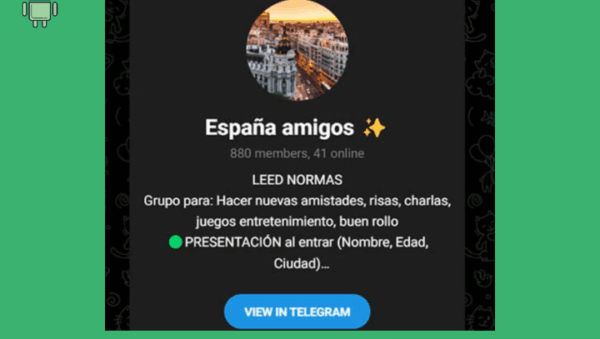 Los mejores grupos de telegram para conocer gente