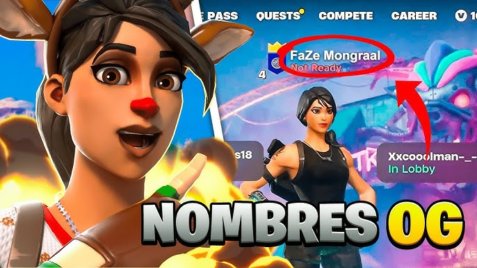 Los mejores nombres para ponerse en Fortnite: originales, divertidos y únicos 2 Los mejores nombres para ponerse en Fortnite
