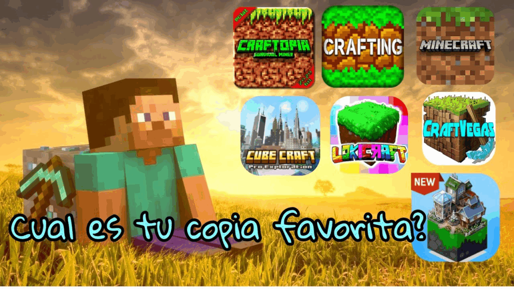 Las 10 mejores copias de Minecraft
